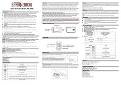 SantaMedical's Fingertip Pulse Oximeter/ Blood Oxygen Saturation Monitor