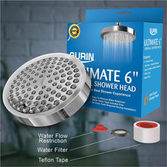 Gurin's High Pressure Shower Head/Luxury Showerhead