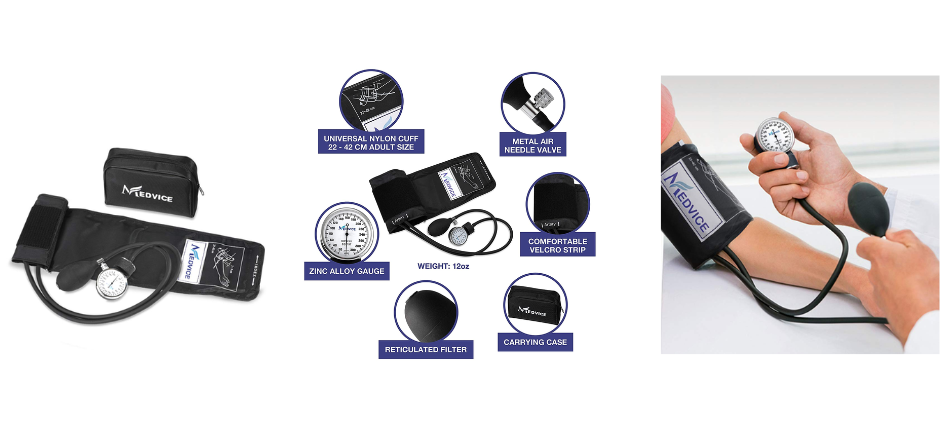 What are the benefits of using a sphygmomanometer Santa Medical