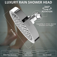 Gurin's High Pressure Shower Head/Luxury Showerhead